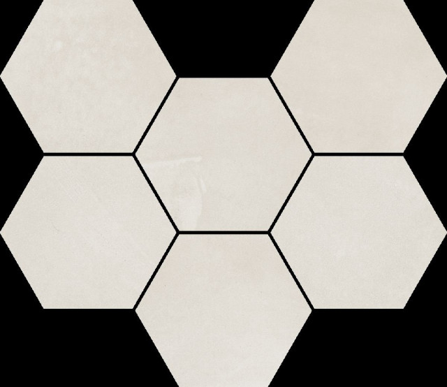 Italon Continuum Mosaico Hex Polar 25x29