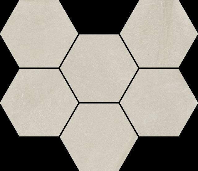 Italon Continuum Mosaico Hex Pure 25x29