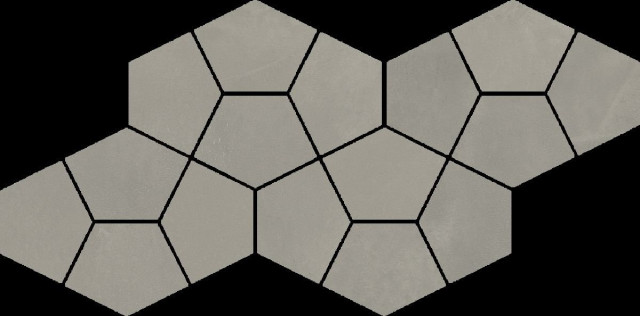 Italon Continuum Mosaico Prism Iron 41.3x20.5