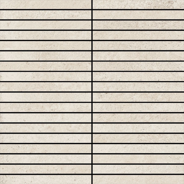 Italon Eternum Snow Mosaico Strip 30x30