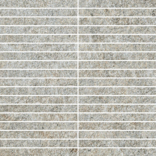 Italon Magma Silver Mosaico Strip 30x30H0.9