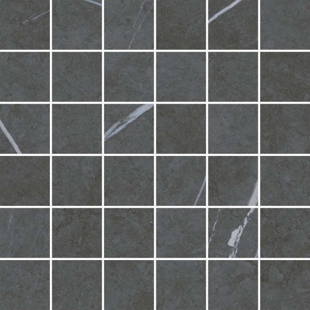 Italon Metropolis Mosaico Imperial Black 30х30
