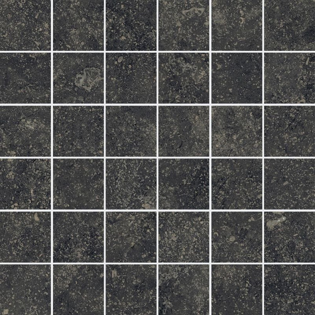 Italon Room Mosaico Black Stone 30x30