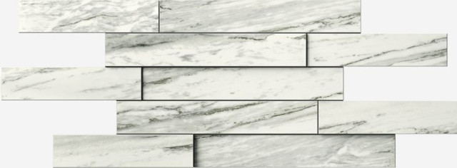 Italon Skyfall Bianco Brick 3D 28x78