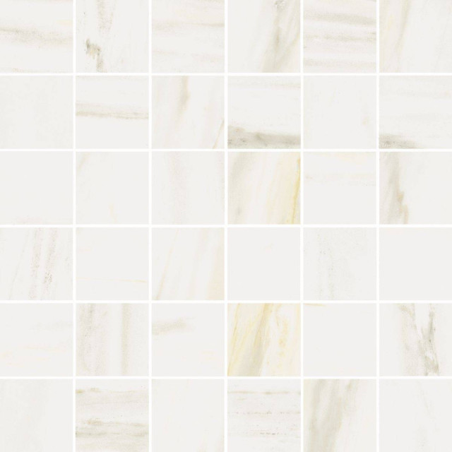 Italon Stellaris Carrara Ivory Mosaico 30x30