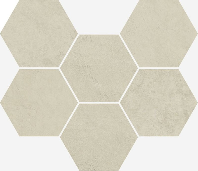 Italon Terraviva Mosaico Hexagon Moon 25x29