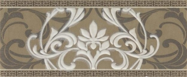 Italon Travertino Listello Arabesque 10х25