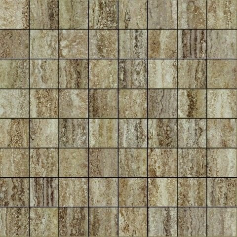 Italon Travertino Silver Mosaico Lux 29,2х29,2