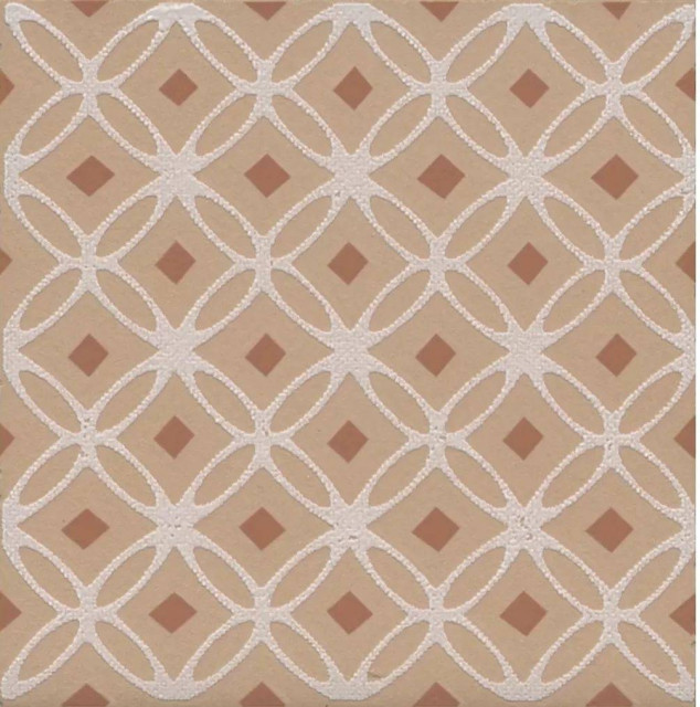 Kerama Marazzi Агуста 1 Оранжевый Матовый 9.8x9.8H0.7