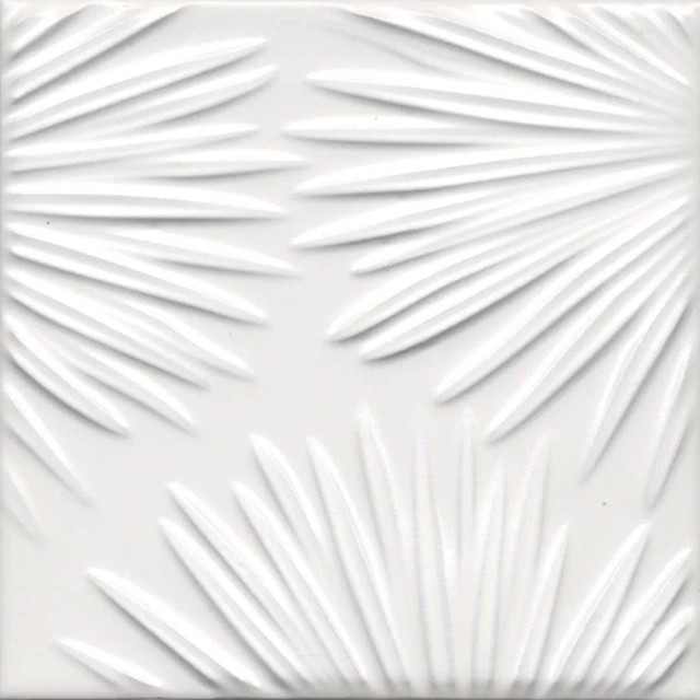 Kerama Marazzi Агдаль 4 Белый Матовый Структура 15x15H0.9