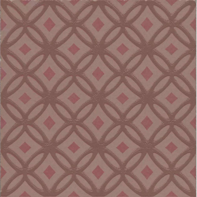 Kerama Marazzi Агуста 1 Розовый Матовый 9.8x9.8H0.7