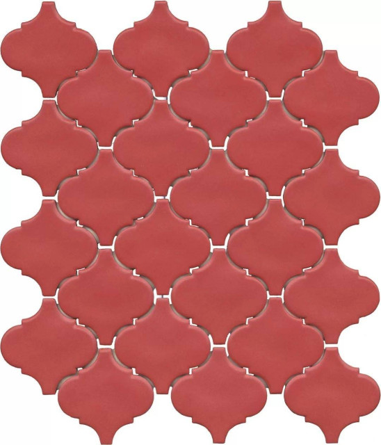 Kerama Marazzi Арабески Марокко Красный Матовый 26x30H0.7