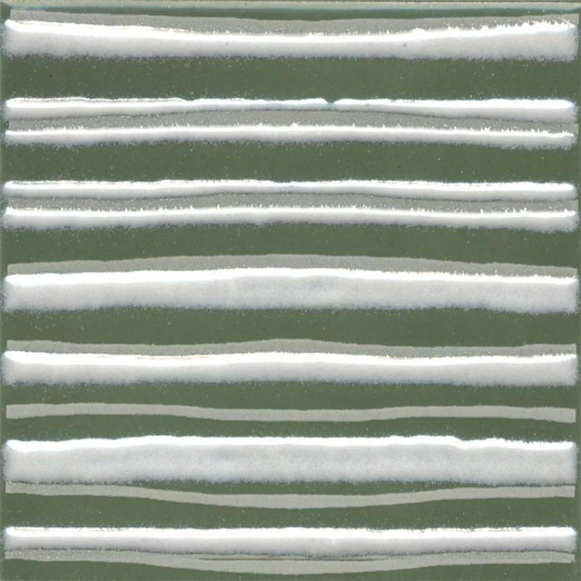 Kerama Marazzi Бахия 3 Зелёный Глянцевый 9.8x9.8H0.7