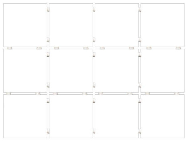 Kerama Marazzi Конфетти Белый Блестящий 29.8x39.8