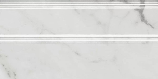 Kerama Marazzi Коррер Белый Глянцевый Обрезной 15x30H1.7