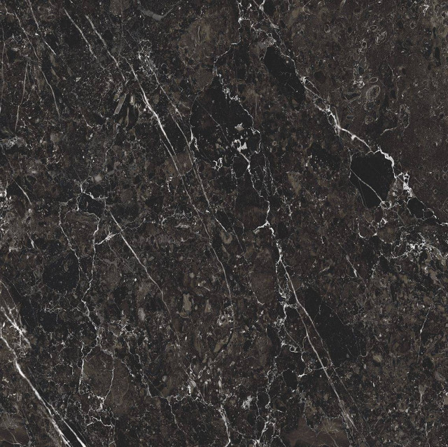 Kerama Marazzi Марсель Чёрный Матовый Обрезной 60x60H0.9