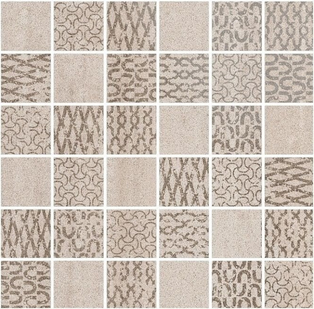 Kerama Marazzi Про Дабл Бежевый Мозаичный 9мм 30x30
