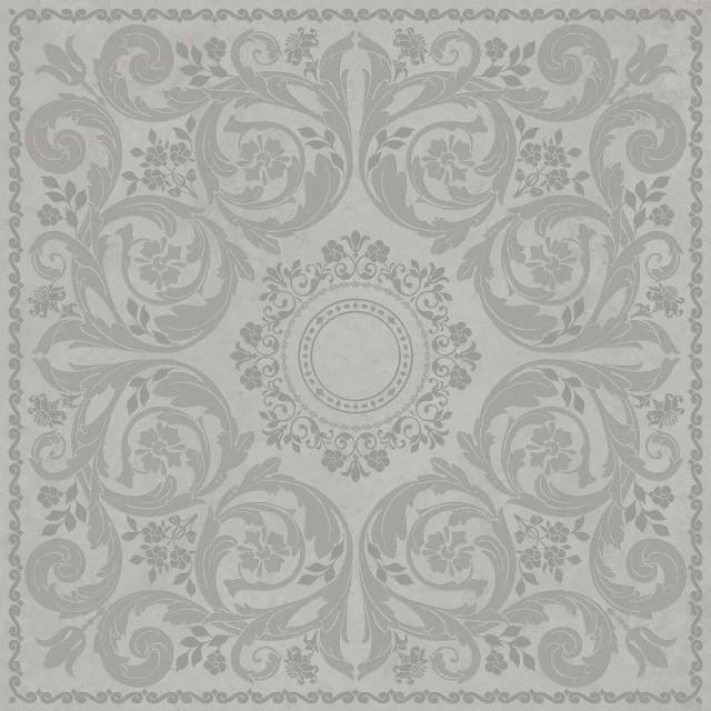 Kerama Marazzi Риальто 2 Серый Матовый Обрезной 80x80H0.9