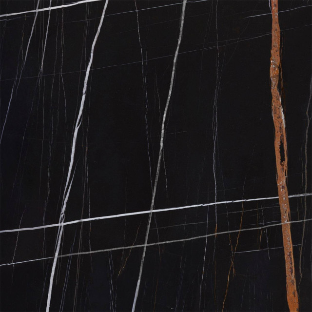 Kerranova Marble Trend Nero Dorato MR 60x60H0.9