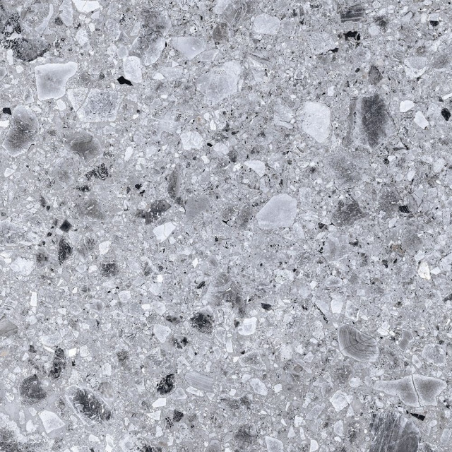 Kerranova Terrazzo K-331 Light Grey 9mm 60x60