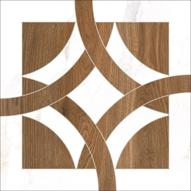Decovita Circle Art Oro Full Lappato 60x60