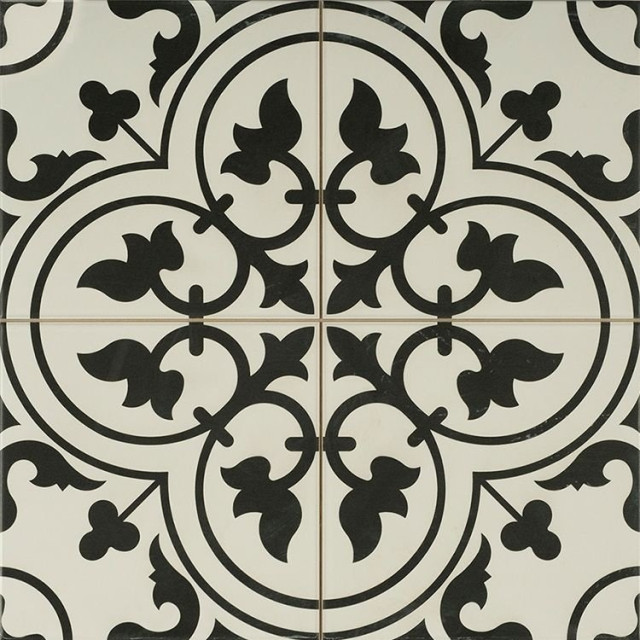 Etili Seramik Ledbury Charcoal Black Pre-cut 45x45