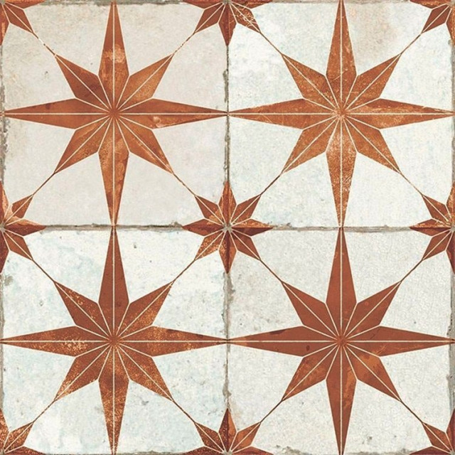 Etili Seramik Scintilla Paprika Orange Pre-Cut 45x45