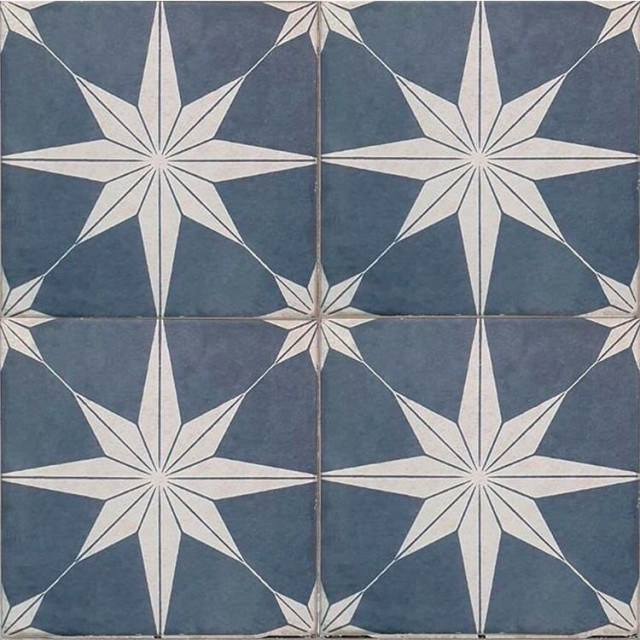 Etili Seramik Scintilla Midnight Blue Pre-Cut 45x45
