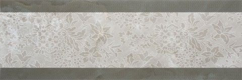 Serra Incanto Grey Floral Decor 30х90