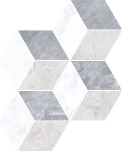 Vitra Marmori Ромб Холодный Микс 24х30