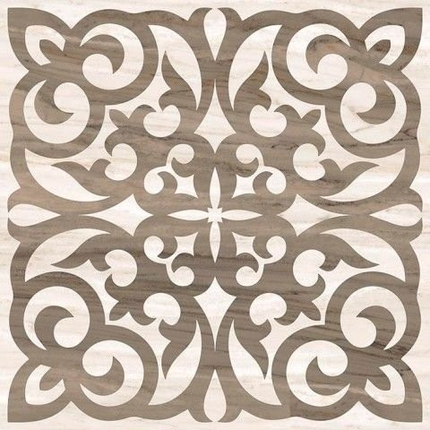 Vitra Palissandro Декор Коричневый ЛПР 60х60
